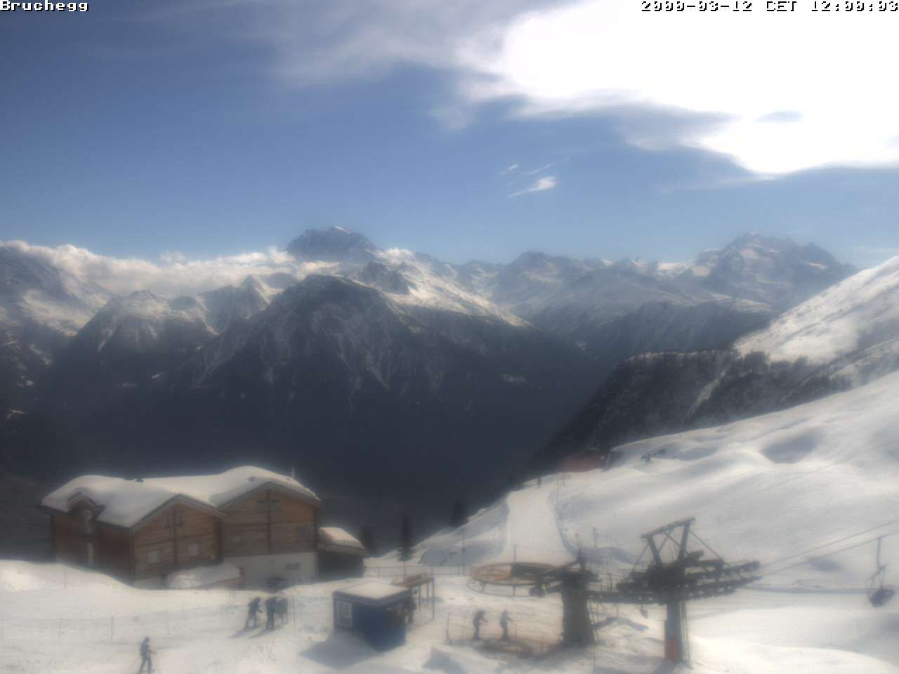 Belalp: Talstation Sesselbahn Bruchegg