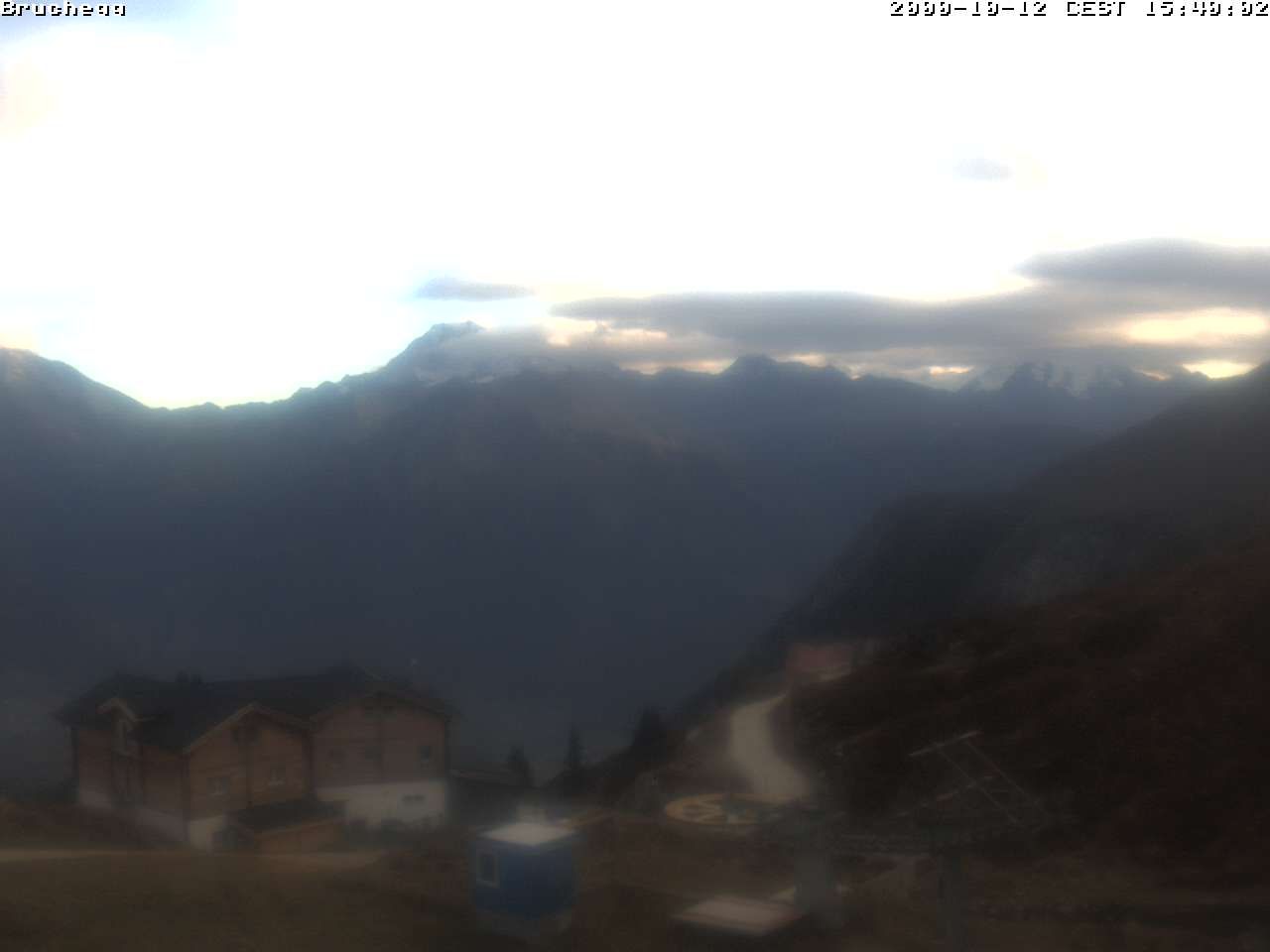 Belalp: Talstation Sesselbahn Bruchegg