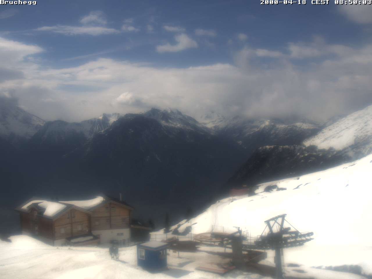 Belalp: Talstation Sesselbahn Bruchegg