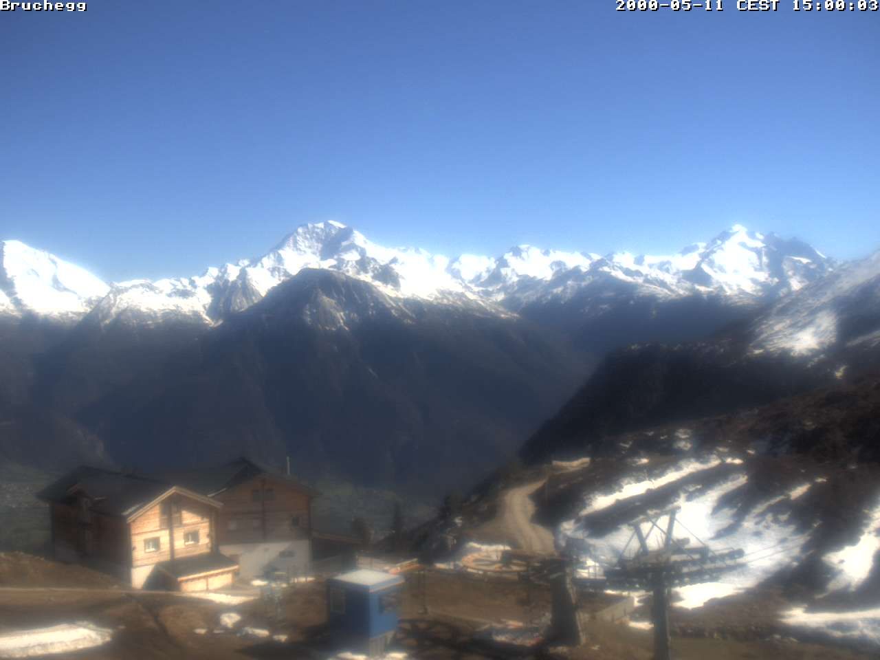 Belalp: Talstation Sesselbahn Bruchegg