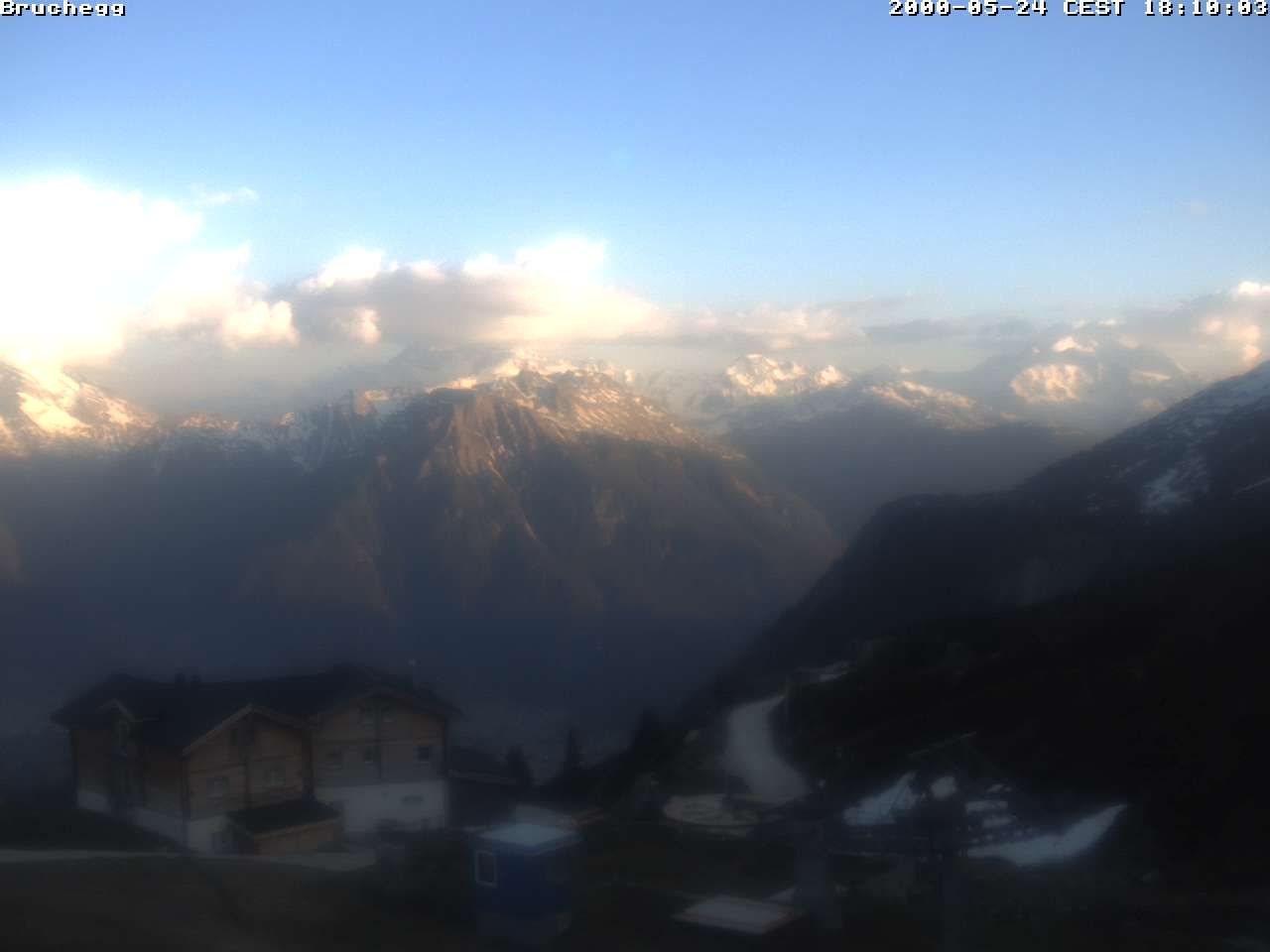 Belalp: Talstation Sesselbahn Bruchegg