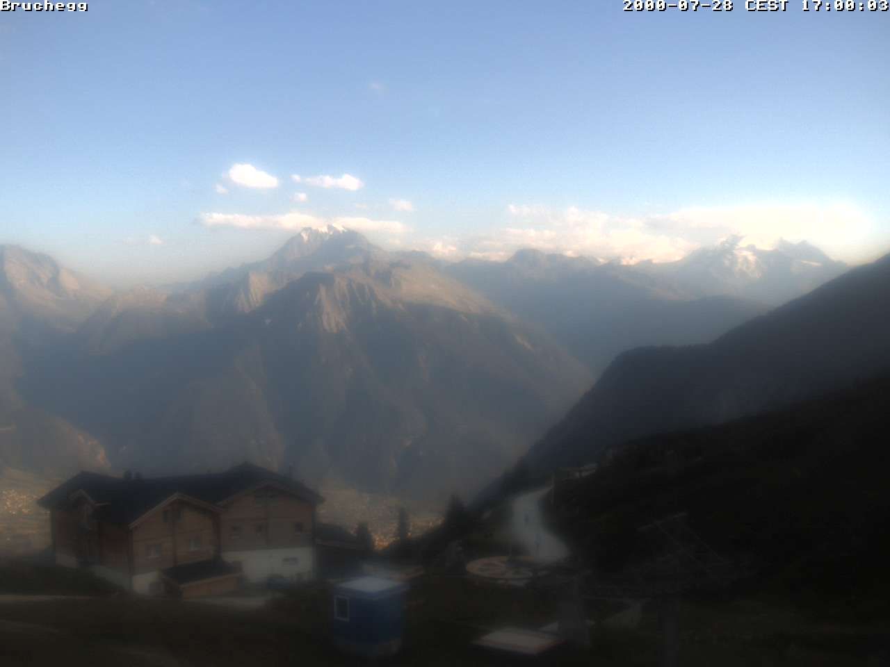 Belalp: Talstation Sesselbahn Bruchegg