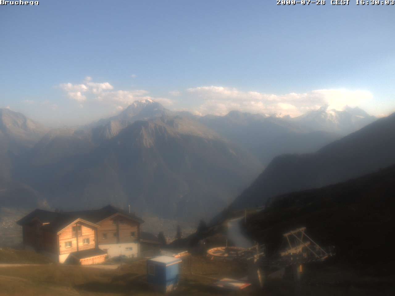 Belalp: Talstation Sesselbahn Bruchegg