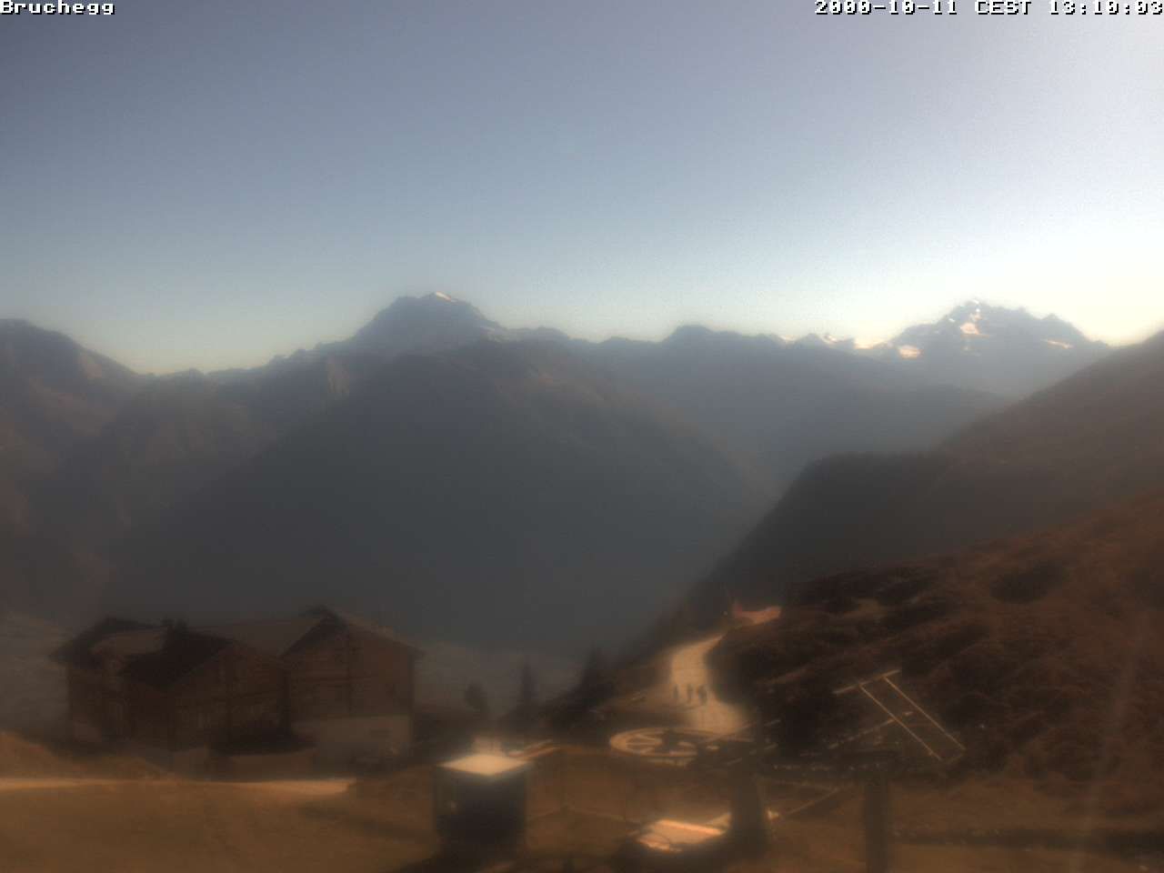 Belalp: Talstation Sesselbahn Bruchegg