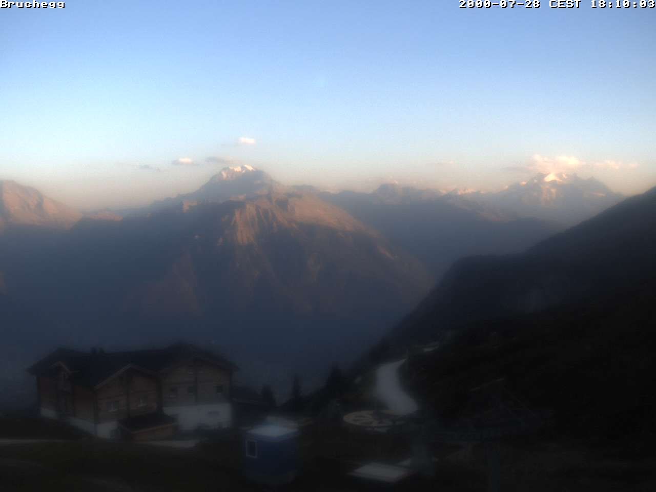 Belalp: Talstation Sesselbahn Bruchegg