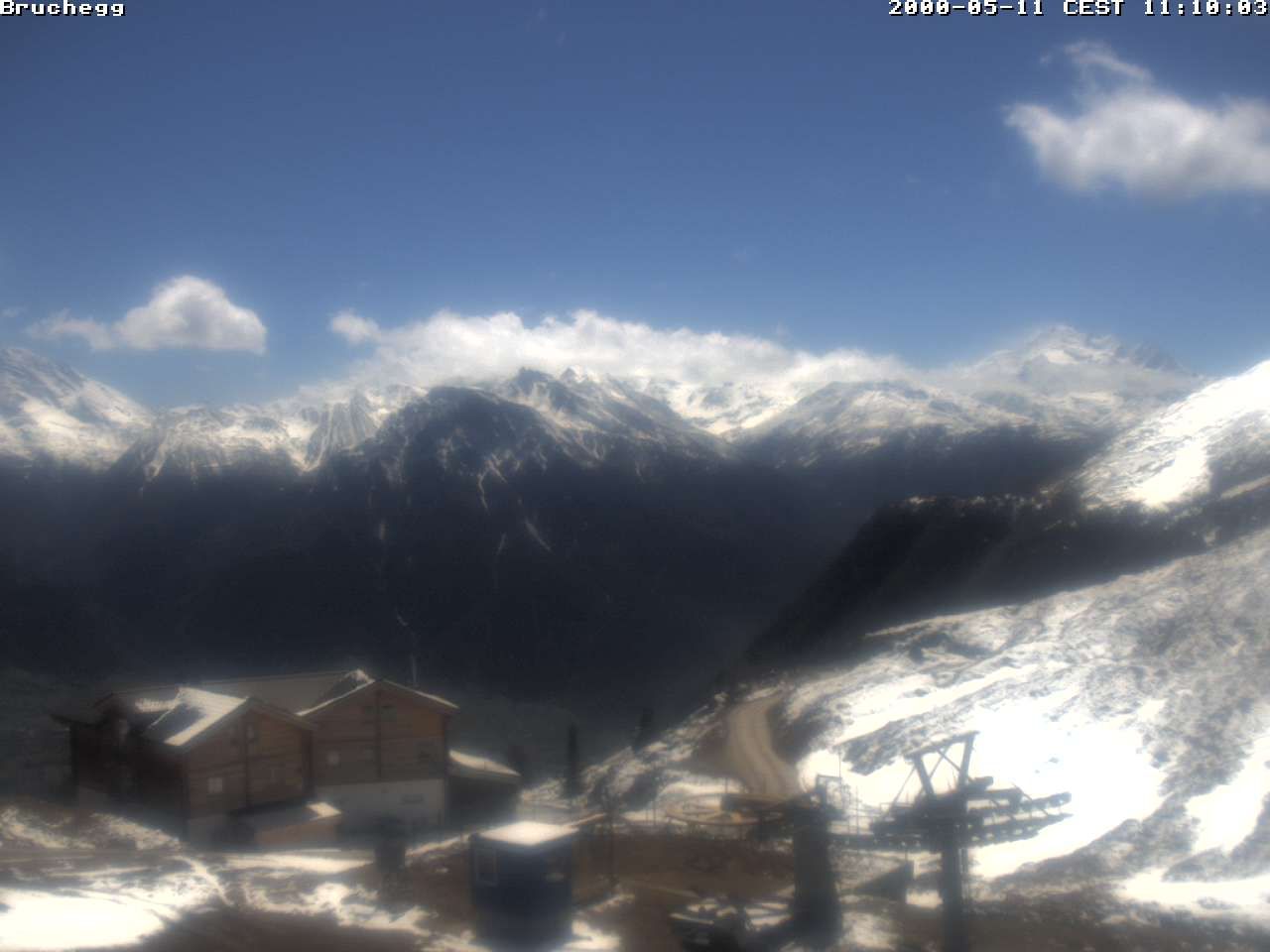 Belalp: Talstation Sesselbahn Bruchegg