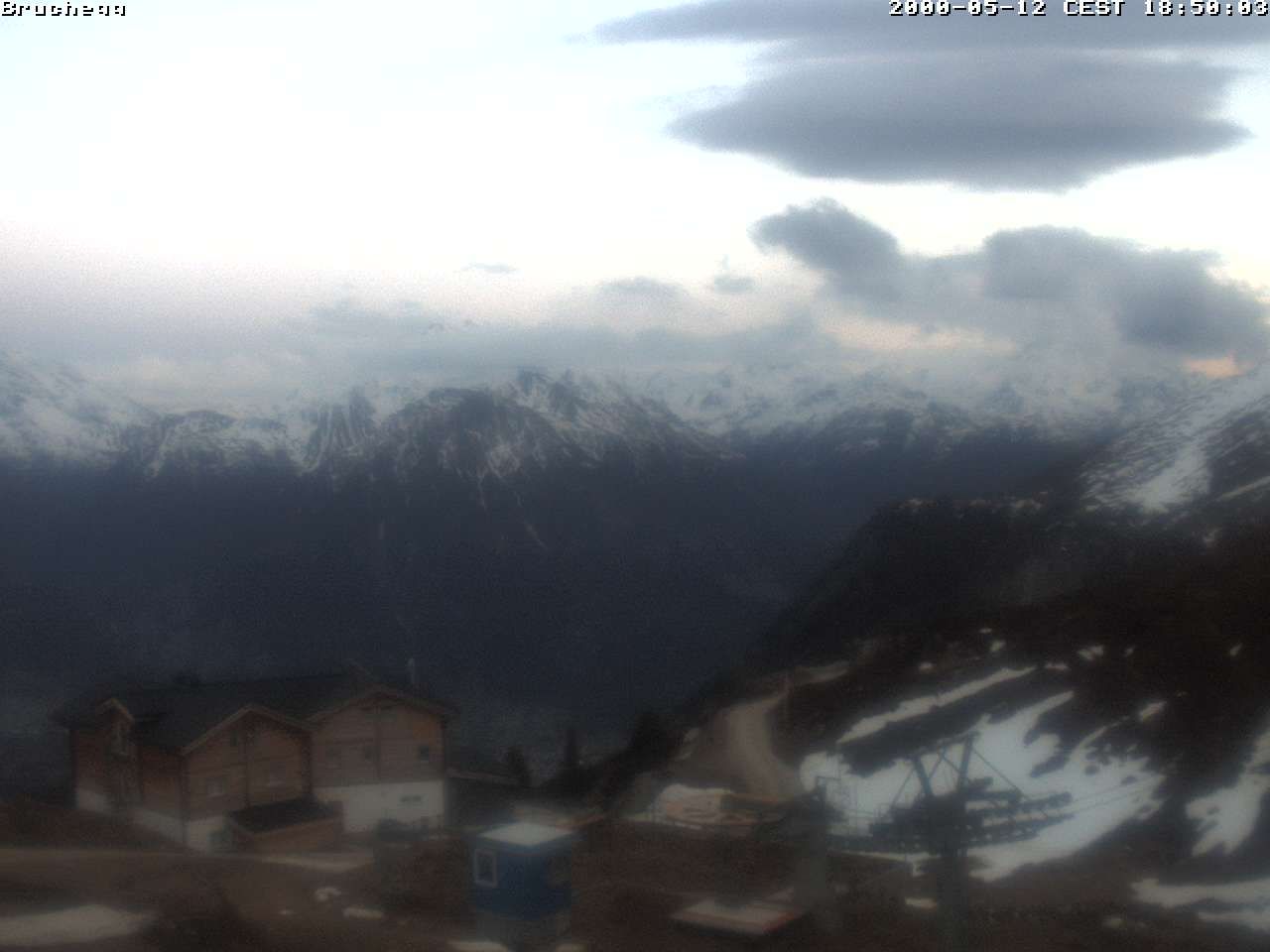 Belalp: Talstation Sesselbahn Bruchegg