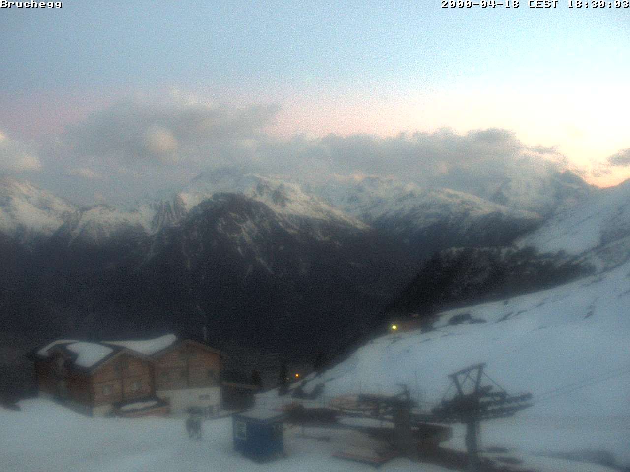 Belalp: Talstation Sesselbahn Bruchegg