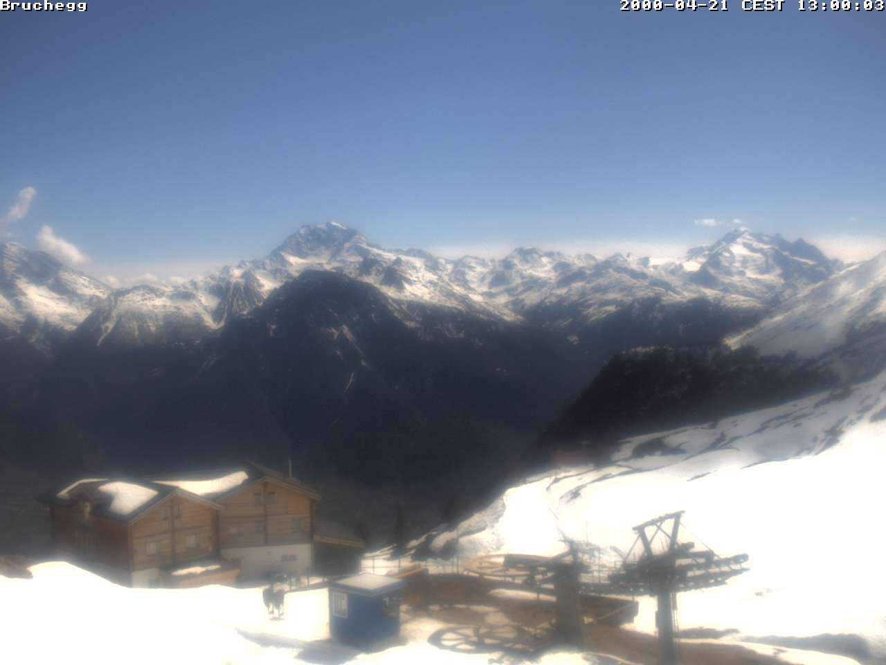 Belalp: Talstation Sesselbahn Bruchegg