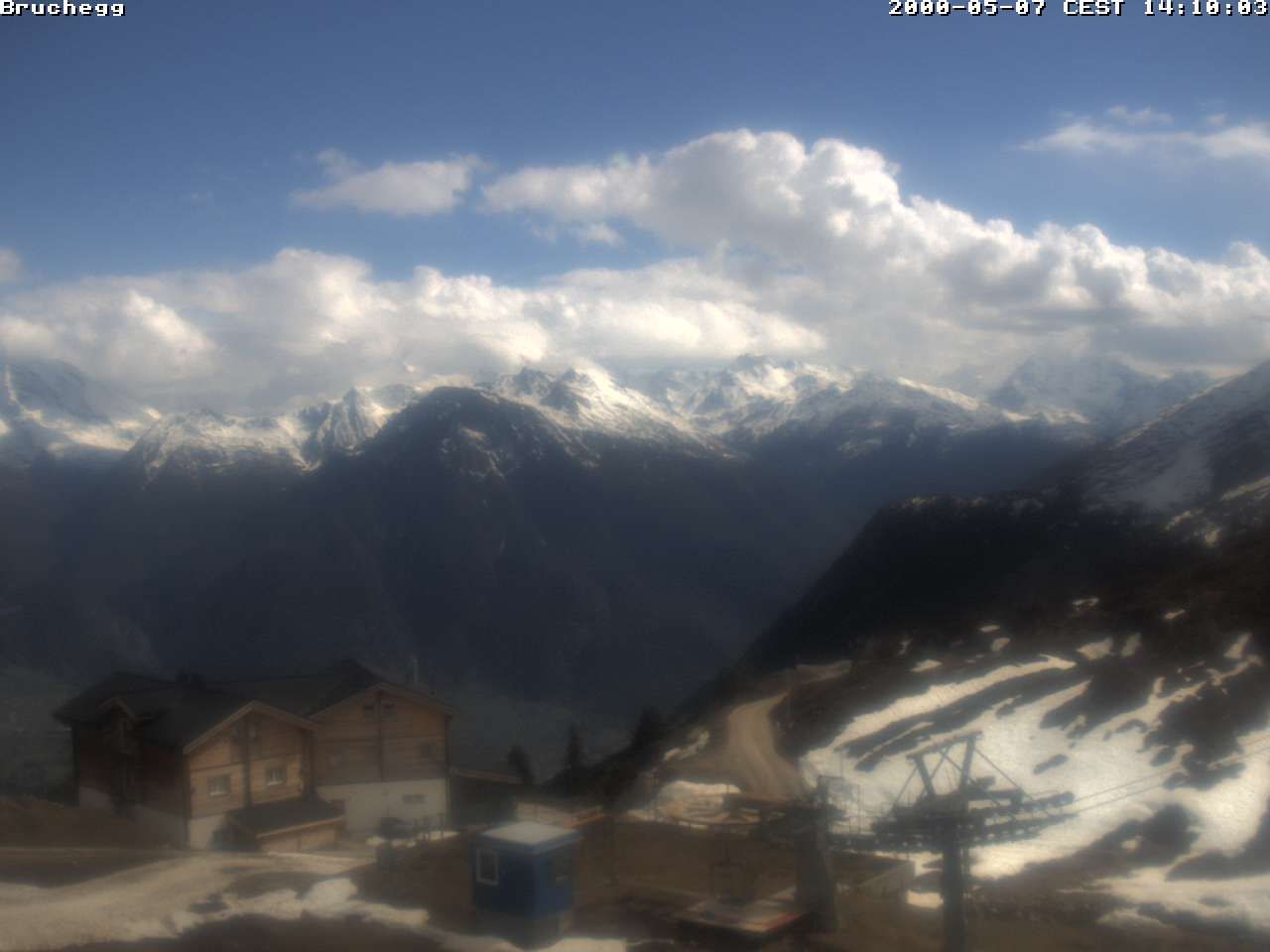 Belalp: Talstation Sesselbahn Bruchegg