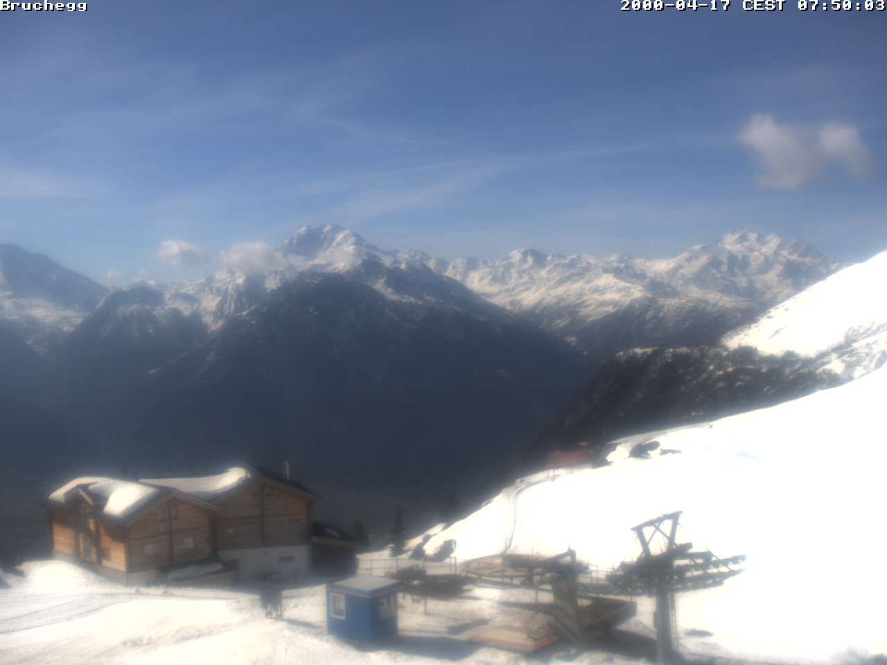 Belalp: Talstation Sesselbahn Bruchegg