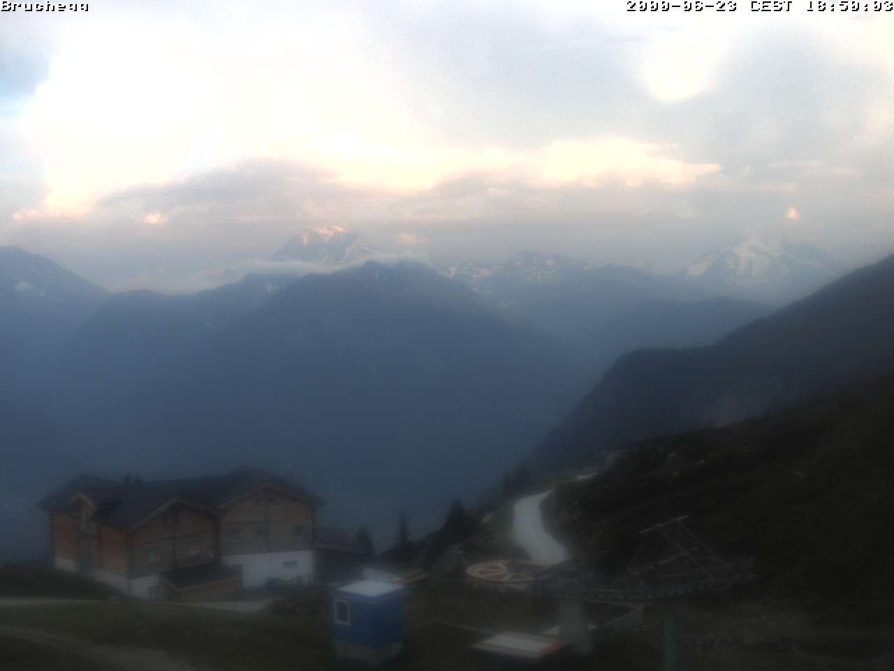 Belalp: Talstation Sesselbahn Bruchegg