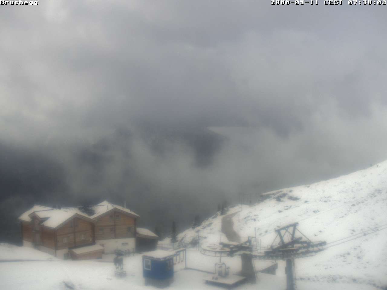 Belalp: Talstation Sesselbahn Bruchegg