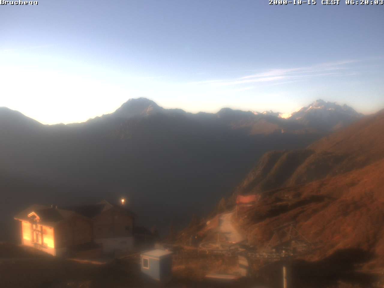 Belalp: Talstation Sesselbahn Bruchegg