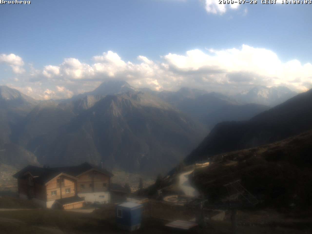 Belalp: Talstation Sesselbahn Bruchegg
