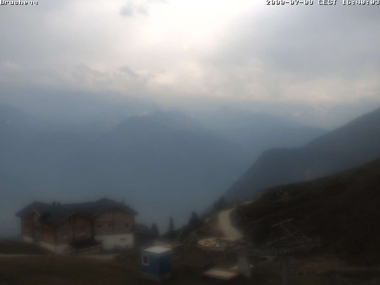 Belalp: Talstation Sesselbahn Bruchegg