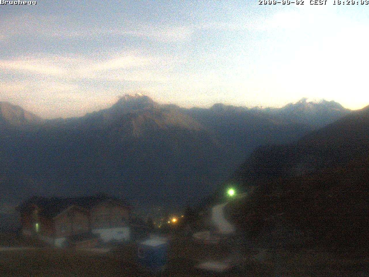 Belalp: Talstation Sesselbahn Bruchegg