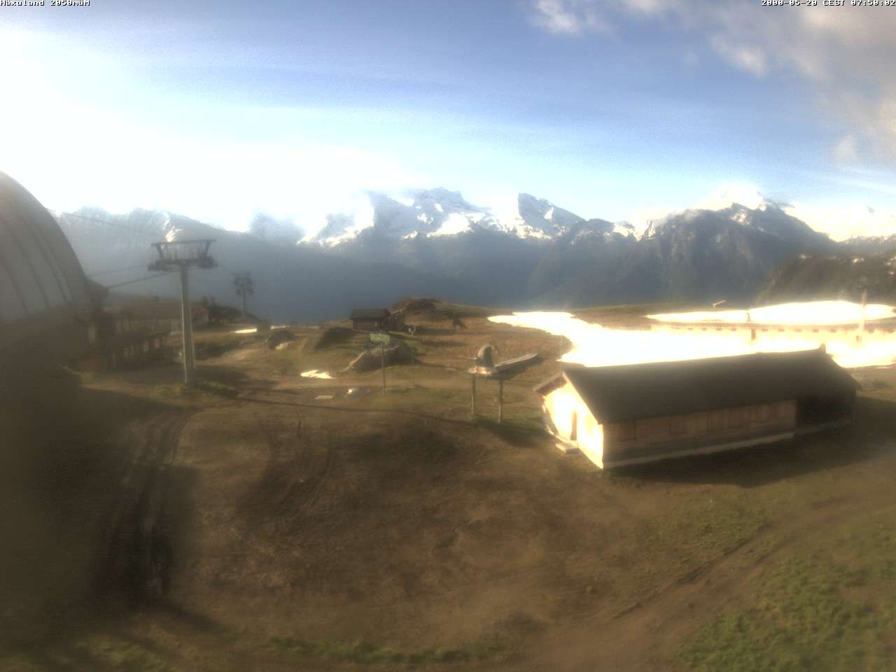 Belalp: Talstation Sesselbahn Bruchegg
