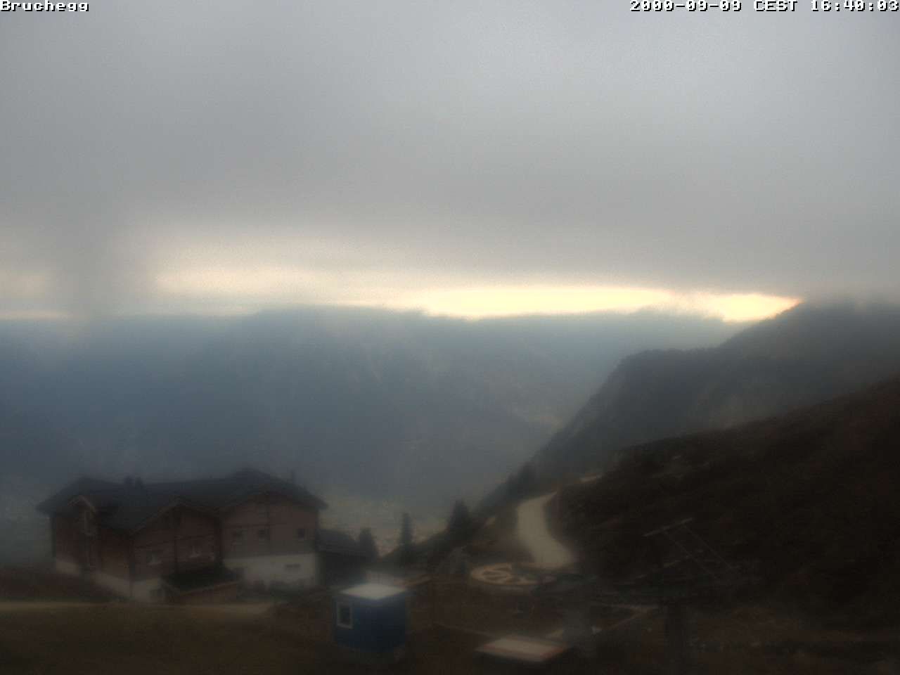 Belalp: Talstation Sesselbahn Bruchegg