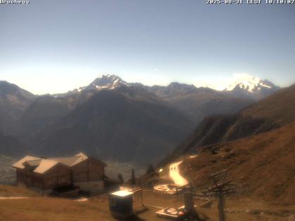 Belalp: Talstation Sesselbahn Bruchegg