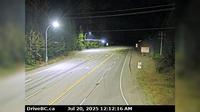 Whistler Resort Municipality › South: , Hwy at Cheakamus Lake Rd & Alpha Lake Rd, km south of Whistler, looking south