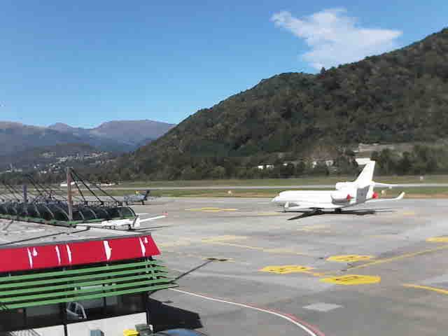 Bioggio › Norden: Lugano Airport