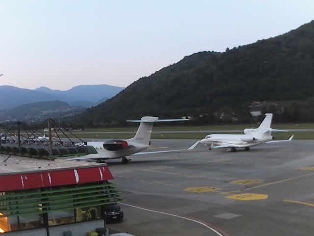 Bioggio › Norden: Lugano Airport