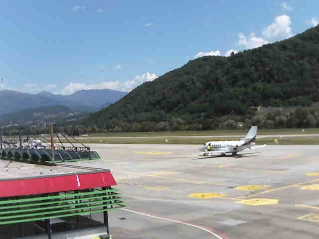 Bioggio › Norden: Lugano Airport