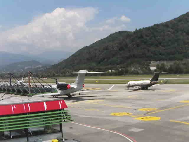 Bioggio › Norden: Lugano Airport