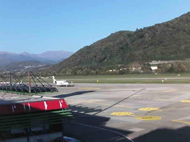 Bioggio › Norden: Lugano Airport