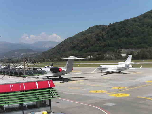 Bioggio › Norden: Lugano Airport