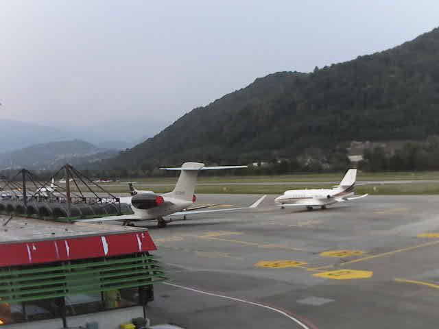Bioggio › Norden: Lugano Airport