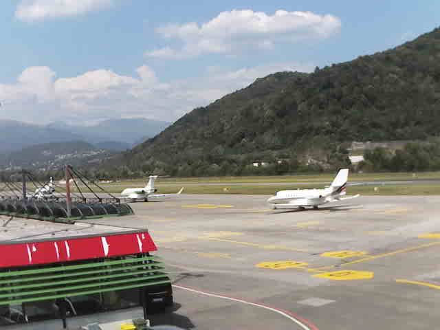Bioggio › Norden: Lugano Airport