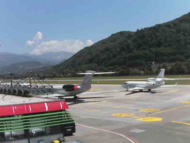 Bioggio › Norden: Lugano Airport