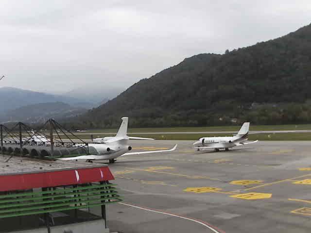 Bioggio › Norden: Lugano Airport