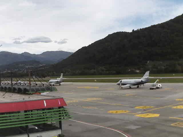 Bioggio › Norden: Lugano Airport