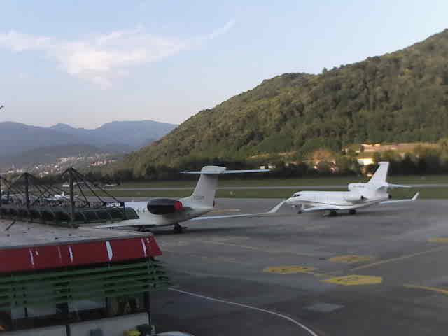 Bioggio › Norden: Lugano Airport