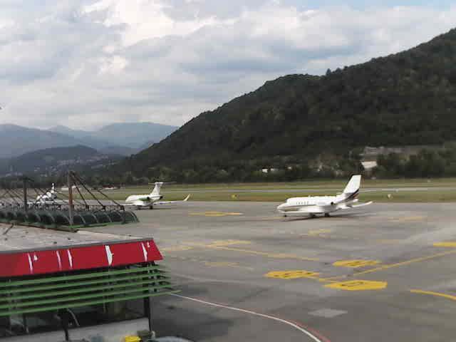 Bioggio › Norden: Lugano Airport