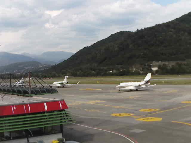 Bioggio › Norden: Lugano Airport