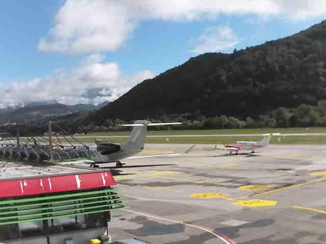 Bioggio › Norden: Lugano Airport
