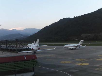 Bioggio › Norden: Lugano Airport