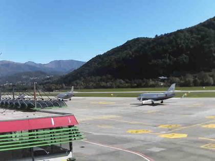 Bioggio › Norden: Lugano Airport