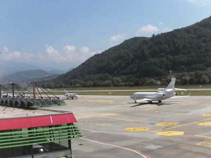 Bioggio › Norden: Lugano Airport