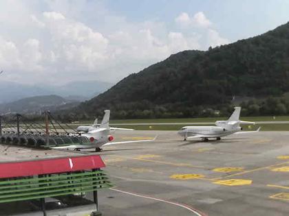 Bioggio › Norden: Lugano Airport