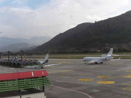 Bioggio › Norden: Lugano Airport