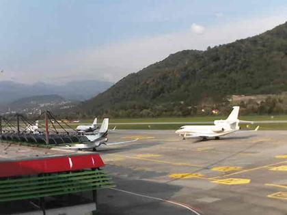 Bioggio › Norden: Lugano Airport