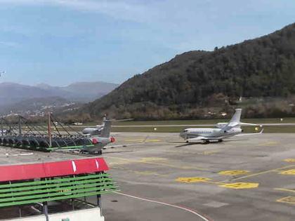 Bioggio › Norden: Lugano Airport