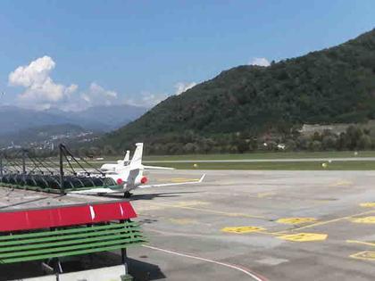 Bioggio › Norden: Lugano Airport