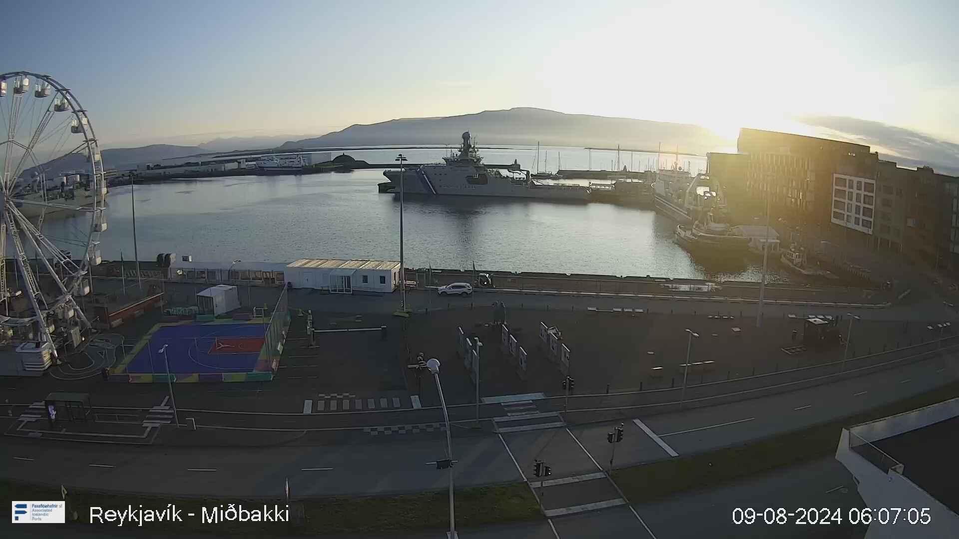 Webcam Reykjavík, Reykjavikurborg, Höfuðborgarsvæðið, Island