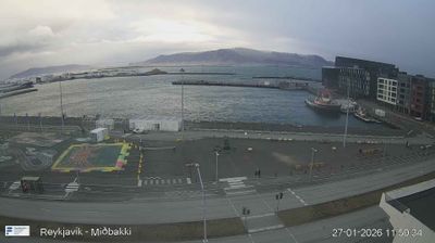 Reykjavik Daglicht Webcam Image